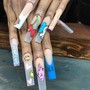 Designs per finger