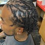 Locs with Barrel Twists