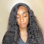 Wig install with 26 inches wig