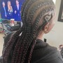 Feed in braids