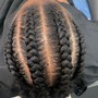 4 to 6 stitch braids