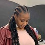 4 to 6 stitch braids