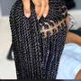 SMedium Senegalese Twists braids