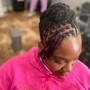 Basic cornrows for underneath wigs and more