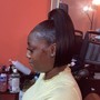 Full Relaxer on natural hair