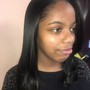 Flat Iron on relaxed hair