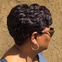 Women's Cut, relaxer, semi permanent hair color