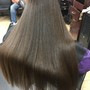 Women's Cut, relaxer, semi permanent hair color