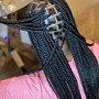 Small.Boho Box Braids