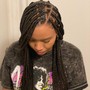 Small.Boho Box Braids