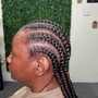 Medium box braids