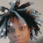 Bantu Knots Loc Style