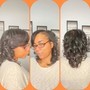 PONYTAIL ON RELAXED HAIR