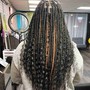 ADD FULL BOHEMIAN STYLE CURLY PIECES TO KNOTLESS