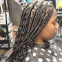 ADD OMBRE COLORS TO BRAIDS