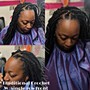 Front Stitch Braids w/Sewin Back