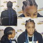 Jr. Rubberband Box Braids