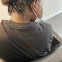 Large Feed-In ponytail