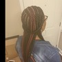 4 to 6 Feed-in Braids