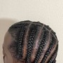 Men Gangster braid styles.