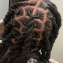 Loc curls