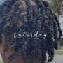 Natural two strand twist