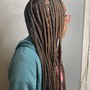 Large Knotless braids