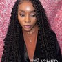 Half Braids Half Crochet Braids