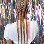 Corn Rows (foundation braids)