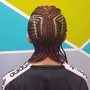 Straight/Swirl Large/Medium Cornrows