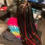 Small Knotless  Braids