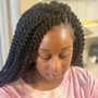 Foundation braids for a sew in