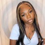 Quick weave with frontal