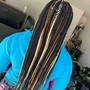 Knotless braids