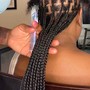 10- 12  feed in braids