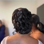 Updo/ Ponytail (Unrelaxed Natural Hair)