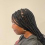 Medium Knotless Braids