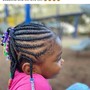 Kid's ponytails