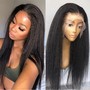 Basic haircut on wig