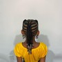 14+ cornrows small/med