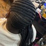 Men's Back braids