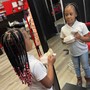 Kids Medium knotless braids