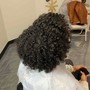 Shampoo and Style My Relaxed Hair