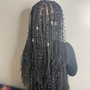 Medium Goddess Braids with hair Included