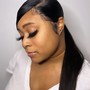 Full Sew in with minimal Leave out