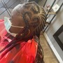 Kid's Braids with hair added