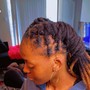 Smedium Knotless twist w/ wash & hair included