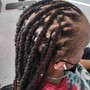 Loc Maintenance  - Half Head of Locs / Undercut