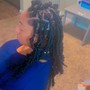 Bob length passion twist with hair included