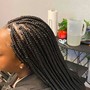 Box Braids Medium Waist length